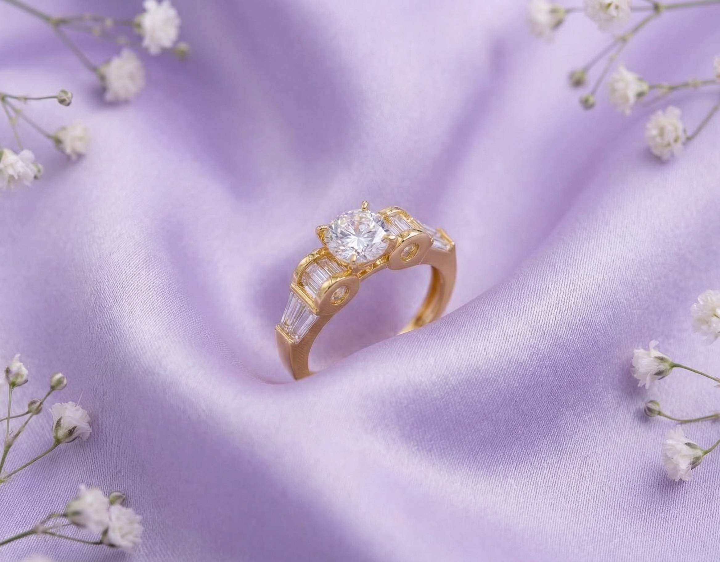 Luna Crescent Ring